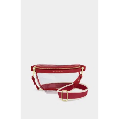 Katie Loxton Stadium Belt Bag In Burgundy