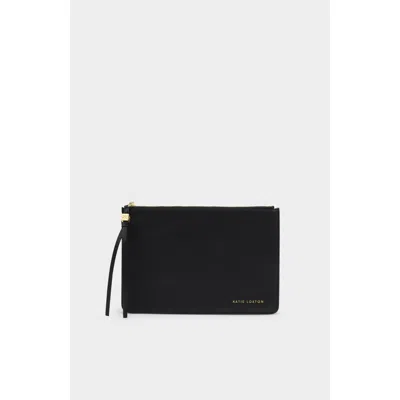 Katie Loxton Tassel Charm Pouch In Black