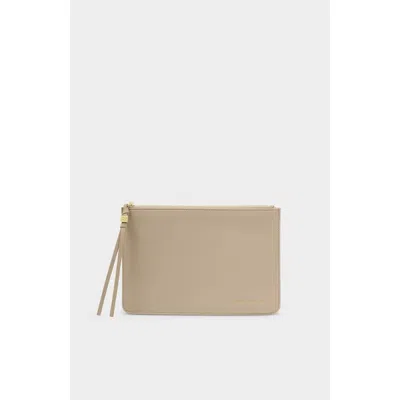 Katie Loxton Tassel Charm Pouch In Brown