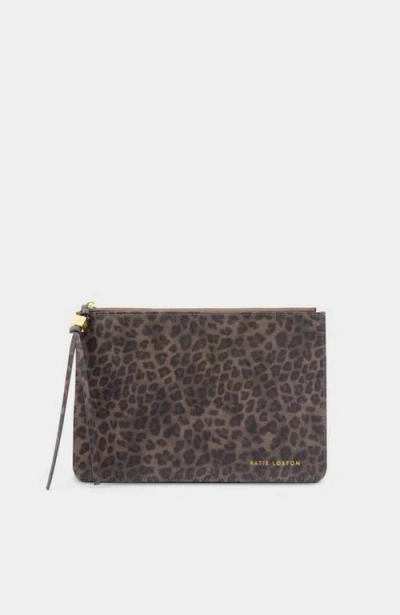 Katie Loxton Tassel Charm Pouch In Brown