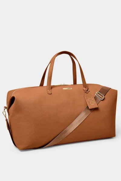 Katie Loxton Weekender Carryall Bag In Brown