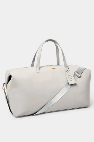 Katie Loxton Weekender Carryall Bag In Gray