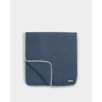 Katie Loxton Whipstitch Scarf In Blue