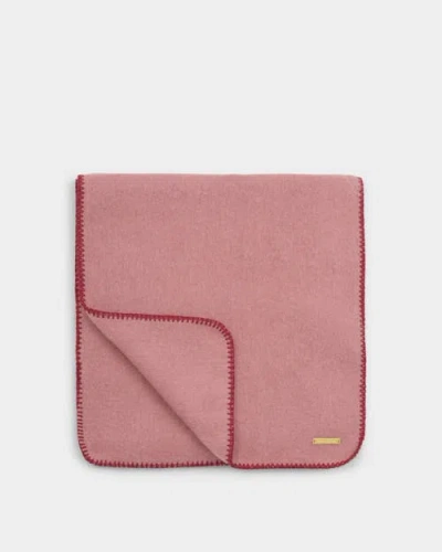 Katie Loxton Whipstitch Scarf In Pink