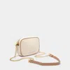 Katie Loxton Women's Amalfi Canvas Crossbody Bag In Off White & Soft Tan In Neutral