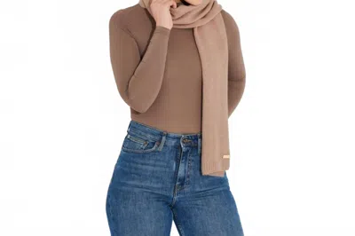 Katie Loxton Women's Fine Knitted Hat And Scarf Set In Dusty Pink