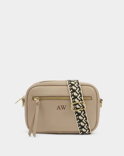 Katie Loxton Women's Hallie Crossbody Bag In Taupe In Grey