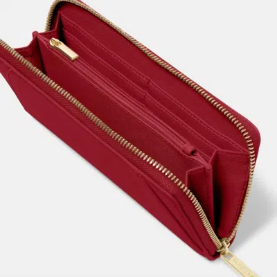 Katie Loxton Women's Hana Wallet In Garnet Red