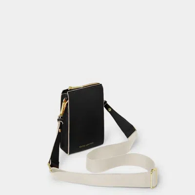 Katie Loxton Women's Lana Slim Crossbody Bag In Black/light Sand In Multi