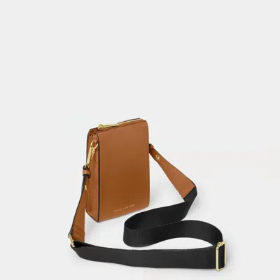 Katie Loxton Women's Lana Slim Crossbody Bag In Cognac/charcoal In Multi