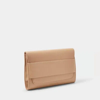 Katie Loxton Women's Lila Clutch In Beige In Pink
