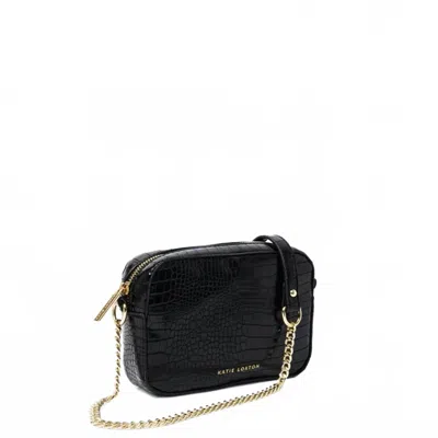 Katie Loxton Women's Millie Crossbody Bag In Black Croc
