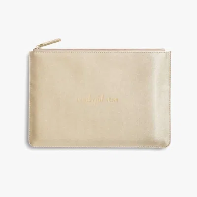 Katie Loxton Women's Perfect Pouch In Wonderful Mom In Purple