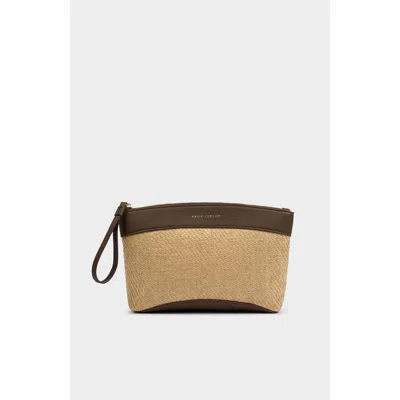 Katie Loxton Wristlet Clutch In Brown