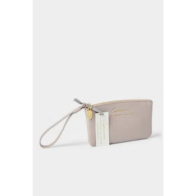 Katie Loxton Zodiac Wristlet Pouch In White