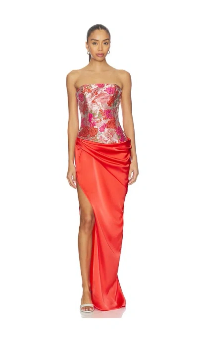 Katie May Aria Gown In Red