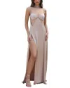 Katie May Ariana Maxi Dress In Neutral