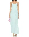 Katie May Ashanti Gown In Sky In Blue