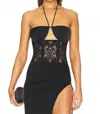 Katie May Ashlynn Top In Black In Black