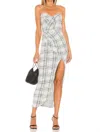 Katie May Bad B Dress In Black Multi In Multi