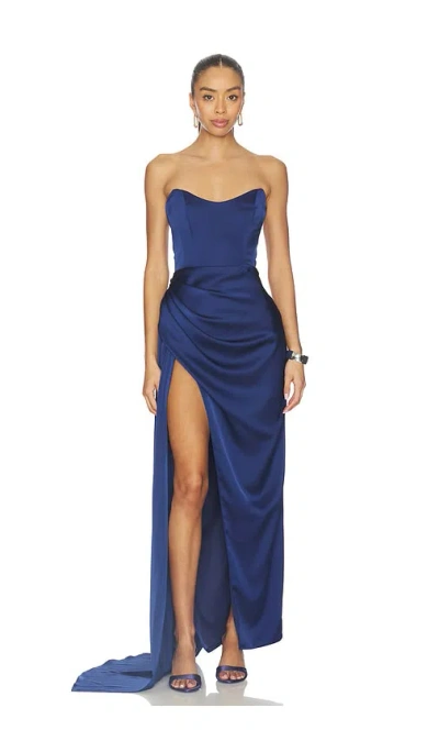 Katie May Bita Gown In Blue