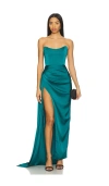 Katie May Bita Gown In Green