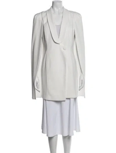 Pre-owned Katie May Blazer In White