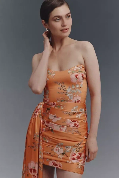Katie May Chasing Dawn Mini Dress In Orange