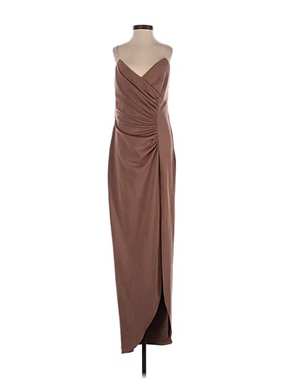 Pre-owned Katie May Cocktail Dress In Brown