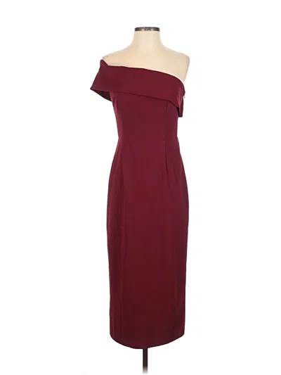 Pre-owned Katie May Cocktail Dress In Burgundy