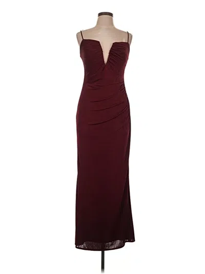 Katie May Cocktail Dress In Burgundy