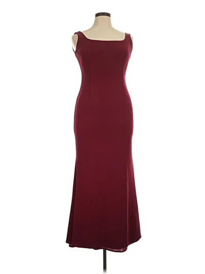 Pre-owned Katie May Cocktail Dress In Burgundy