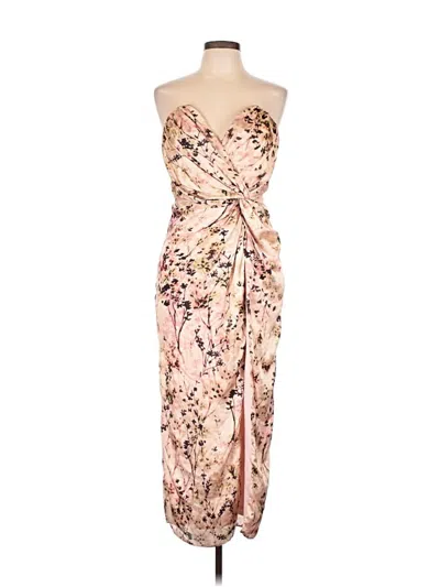 Pre-owned Katie May Cocktail Dress In Tan