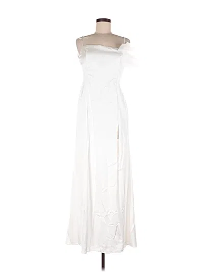 Pre-owned Katie May Cocktail Dress In White