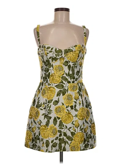 Pre-owned Katie May Cocktail Dress In Yellow