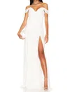 Katie May Darcy Gown In Ivory In Multi