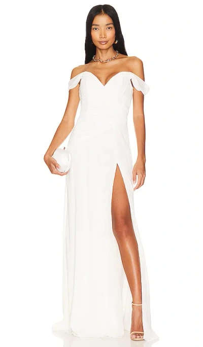 Katie May Darcy Gown In Ivory
