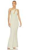 Katie May Edgy Dress In Sage