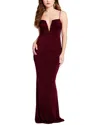 Katie May Erykah Maxi Dress In Burgundy