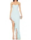 Katie May Esmeralda Gown In Sky In Blue