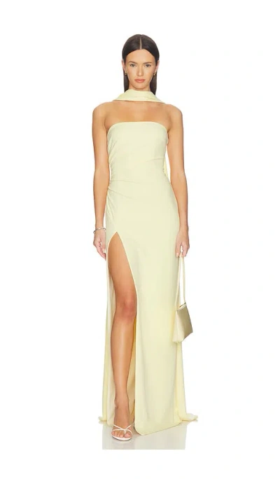 Katie May Evie Gown In Yellow