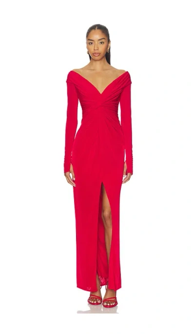 Katie May Hailey Gown In Red