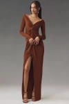 Katie May Hailey Dress In Gold