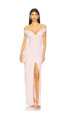Katie May Hazel Gown In Blush