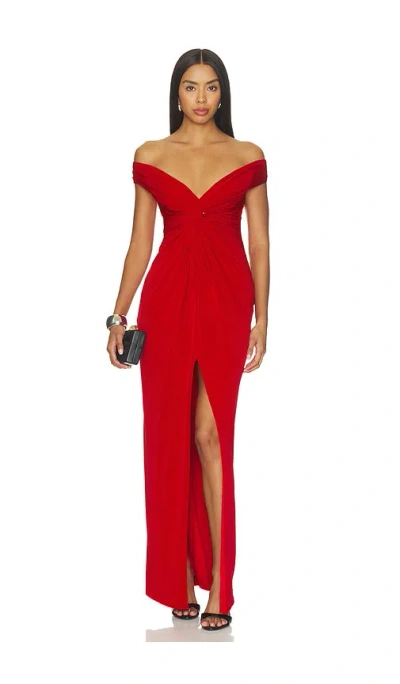 Katie May Hazel Gown In Red