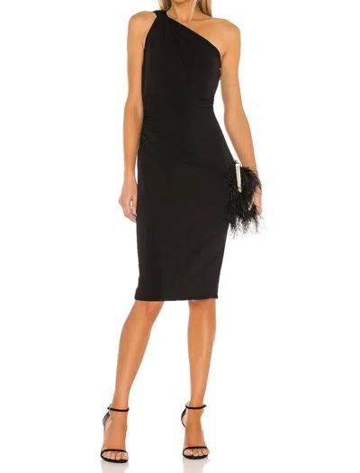 Katie May High Roller Dress In Black Multi In Blue