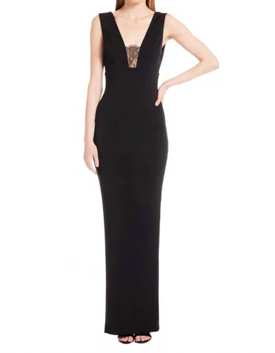 Katie May Janette Gown In Black