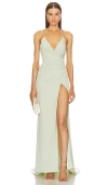 Katie May Jupiter Gown In Sage