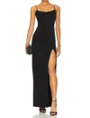 Katie May Karla Maxi Dress In Black In Black