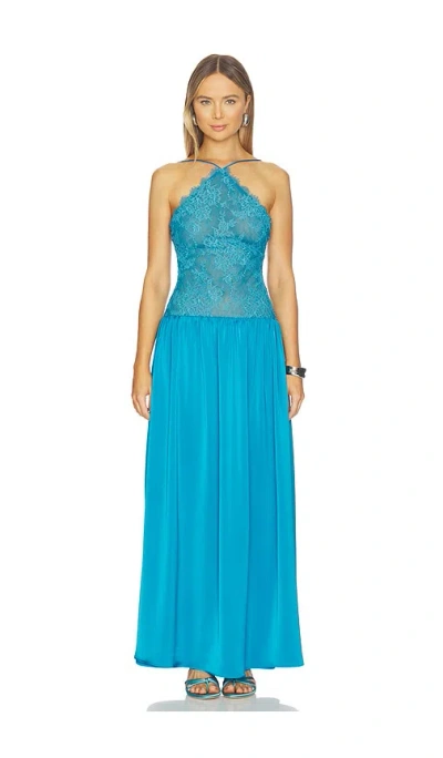 Katie May Kaya Gown In Blue